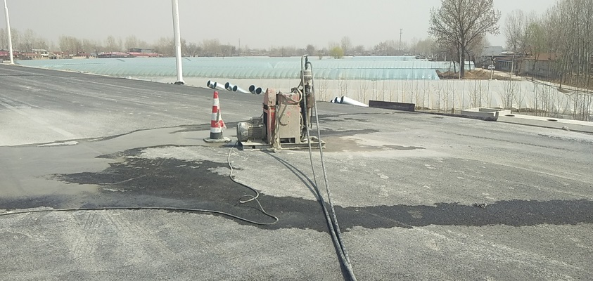 双江道路回填土下沉注浆